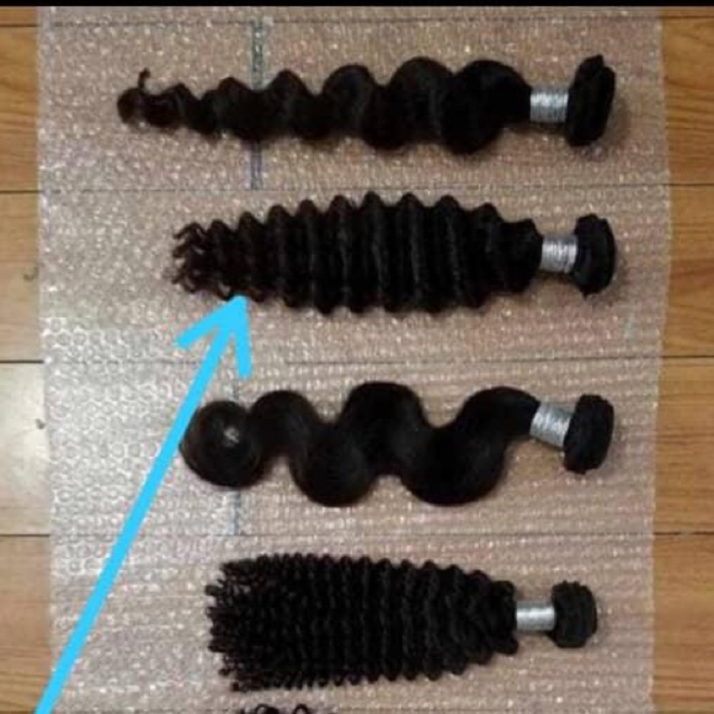100% human hair bundles
